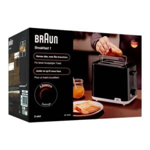 Alternative view of Braun HT1010 900 Watts Toaster