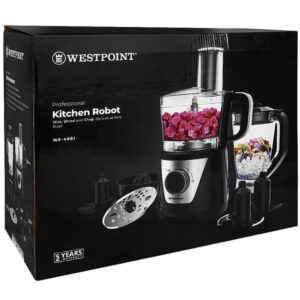 Alternative view of Westpoint Deluxe WF-4981 800W 6-in-1 Professional Kitchen Robot